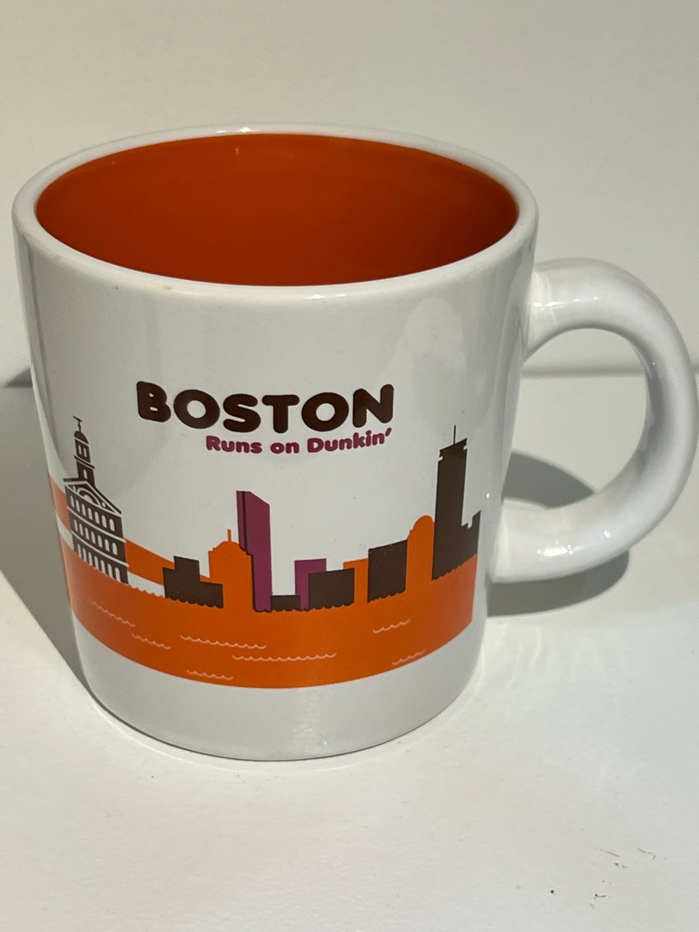 Vintage Dunkin Donuts Boston Mug 2013 Destination Series Massachusetts